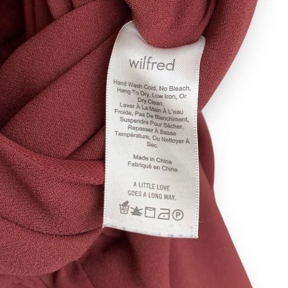 Aritzia Wilfred Jumpsuit Wide Leg Flowy - Picture 15 of 16